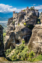 Fototapeta na wymiar The Monastery of Varlaam - Meteora, Greece
