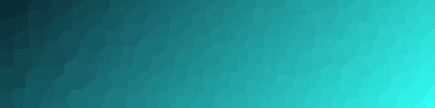 Abstract Ocean color trianglify Generative Art background illustration