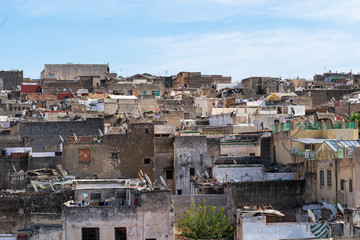Fototapeta na wymiar the panorama of Fes