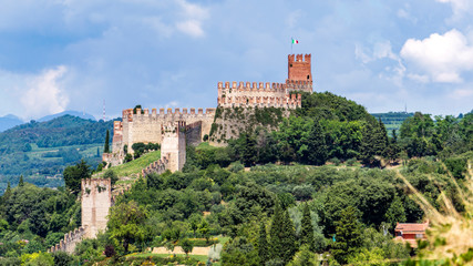 Fototapeta na wymiar Burg Scaligero Soave