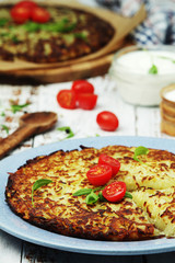 Rosti - Swiss dish made of grated potato