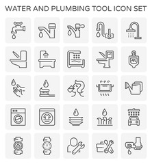 faucet water icon