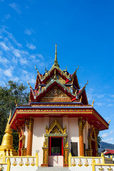 Wat Chaiyamangkalaram, Thai buddhist temple in Pulau Tiku area, Georgetown, Penang, Malaysia