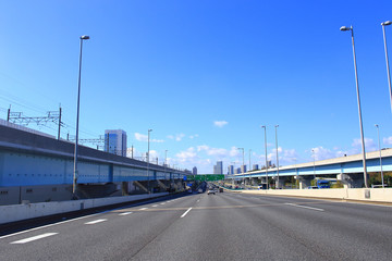 Fototapeta na wymiar Tokyo Metropolitan Expressway