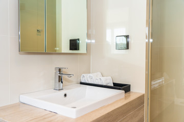 Water faucet Sink decoration in bathroom