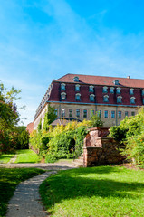 Fototapeta na wymiar Kloster Wallfahrtsort Wechselburg - Sachsen, Rochlitz, Grimma, Mulde