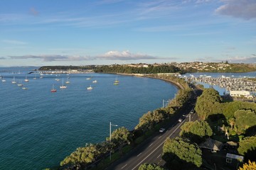 Travel New Zealand. Auckland waterfront