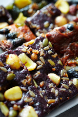 Korean traditional healthy rice cake 