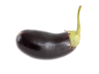 Eggplant isolated on a white background