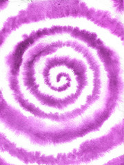 print tie dye swirl by pink watercolor
