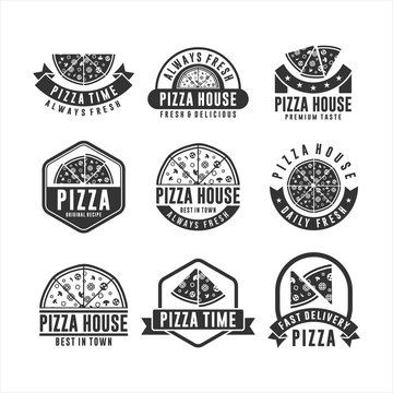 Pizza Best in Town Badge Set