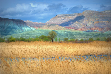 Obraz premium landscape in the mountains