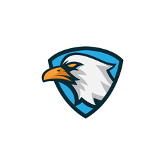 eagle logo vector illustration design