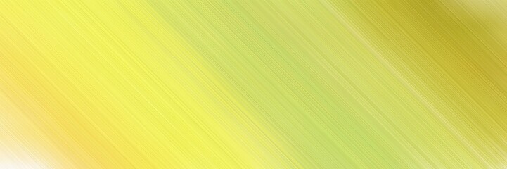 Obraz premium colorful horizontal banner - diagonal lines - design with khaki, golden rod and dark khaki colors and space for text and image