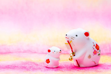 2020　干支　子年　庚子　鼠　ねずみ