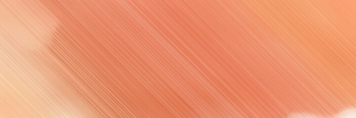 abstract digital banner background with dark salmon, burly wood and skin colors and space for text and image