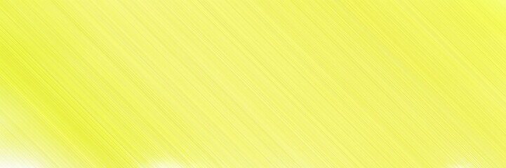 colorful horizontal banner - diagonal lines - design with khaki, pastel yellow and green yellow colors and space for text and image