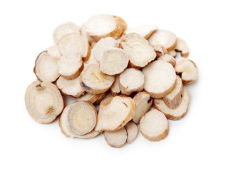 Cynanchum otophyllum Schneid isolated on white background