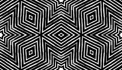Dark black and white Geometric Watercolor. Dazzlin