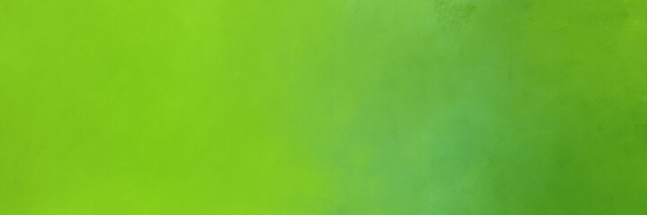 abstract painting background texture with moderate green and dark green colors and space for text or image. can be used as header or banner