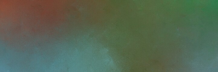 dim gray, blue chill and sienna colored vintage abstract painted background with space for text or image. can be used as header or banner