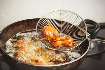 Indian food spicy chicken kebab