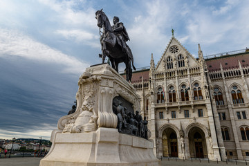 Fototapeta na wymiar Budapest, Ungheria, Parlamento