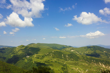 Obraz premium Russian region, Chechen Republic, Caucasus Mountains