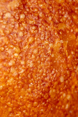 Brown bread crust as an abstract background