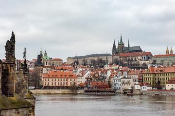 Obraz premium Skyline Pragi