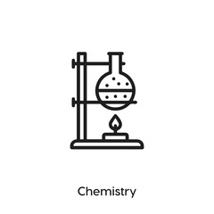 chemistry icon vector