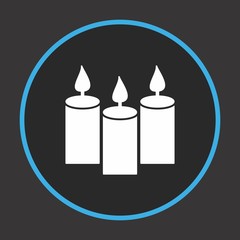 candles icon for your project