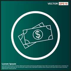 dollar icon for your project