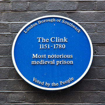 Blue Plaque The Clink