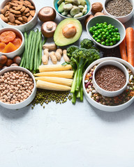 Food sources of plant based protein