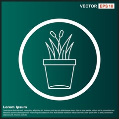 plant icon for your project