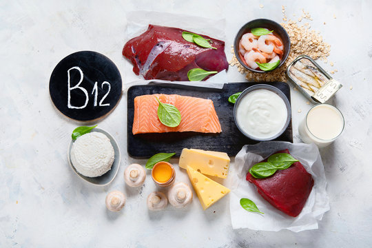 Natural sources of Vitamin B12 (Cobalamin)