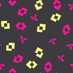 Fototapeta na wymiar Creative colorful modern pattern texture with different shapes. Background vector illustration.