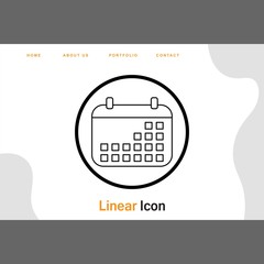 calendar icon for your project
