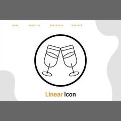 glass icon for your project