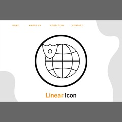 globe icon for your project