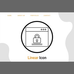  browser lock icon for your project