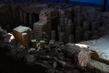 Roman villa ruins in Dzalisi