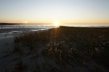 Sunset at Nantucket Beach