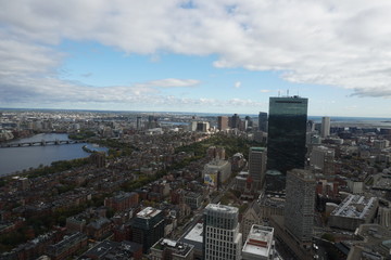 Sicht aus dem Prudential Center