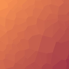 Sunset colors Abstract trianglify Generative Art background illustration