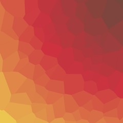 Sunset colors Abstract trianglify Generative Art background illustration