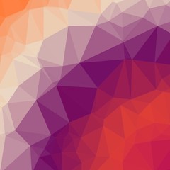 sunrise Color Abstract trianglify Generative Art background illustration