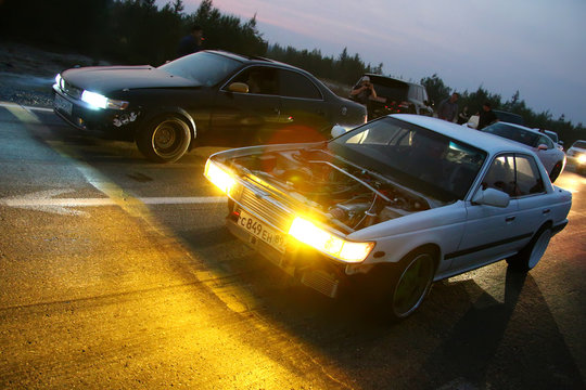 Night Street Drag Racing