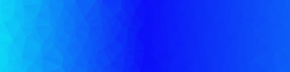 Obraz premium deepblue Color Abstract trianglify Generative Art background illustration